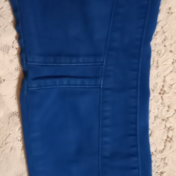 Free People blue motocross style pant low rise - Picture 3 of 13